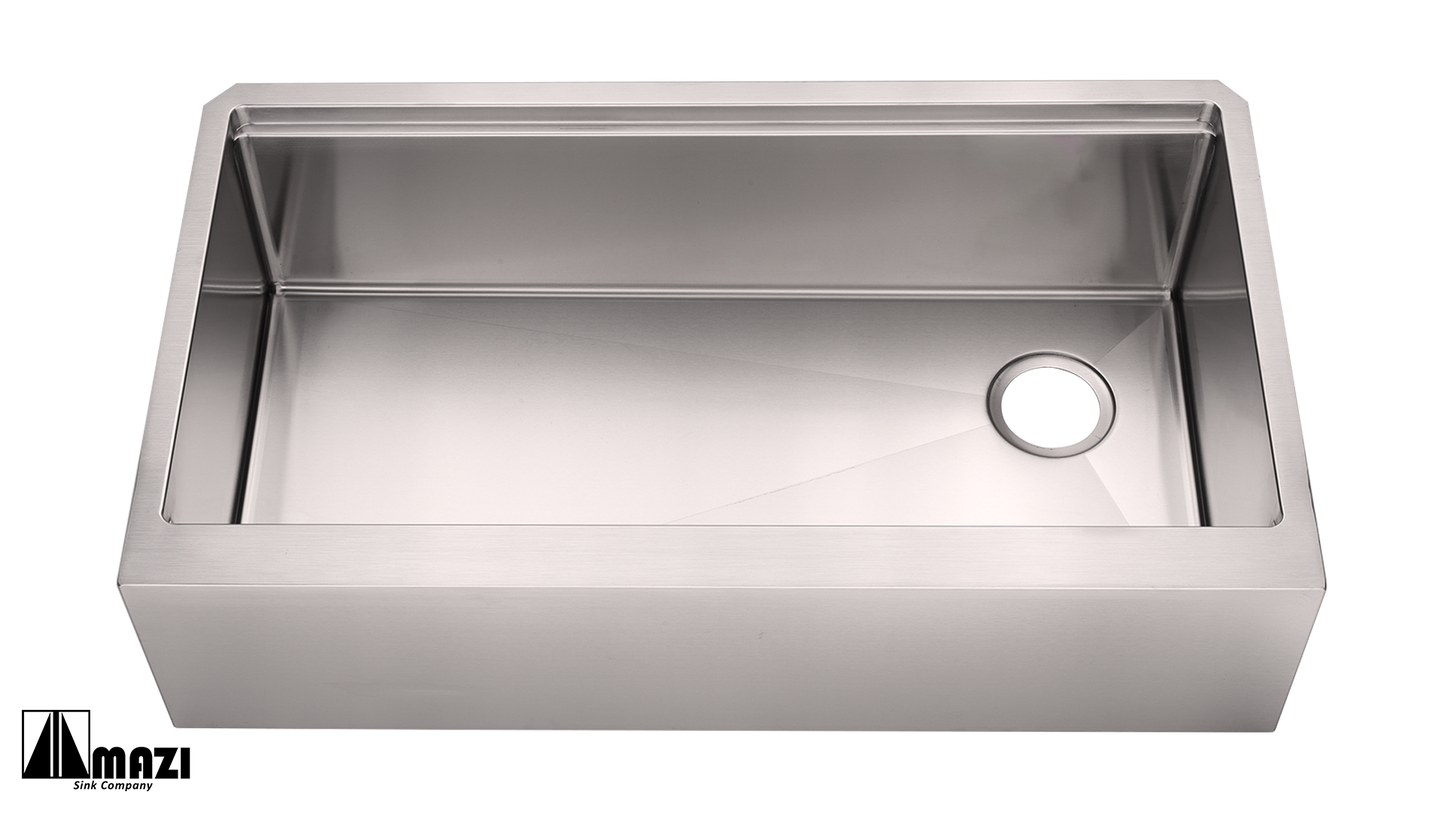 ZeroSink Stainless Steel Workstation Farm Sink LEFS3320 - Premium Gallery View