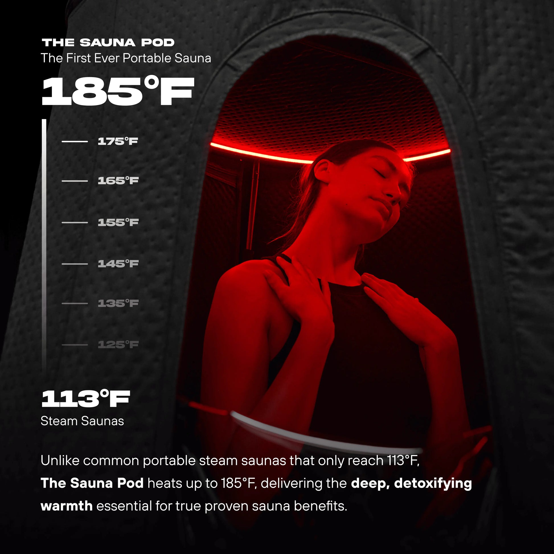 ZeroSink Sauna + Red Light Bundle - Premium Gallery View
