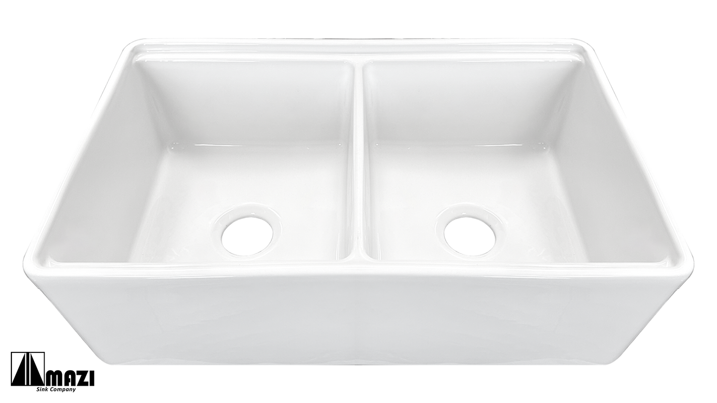 ZeroSink Ceramic Workstation Sink 3320D Bundle - Premium Gallery View