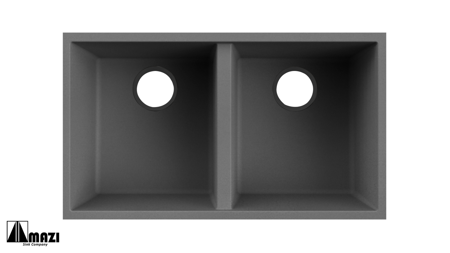 ZeroSink Granite Composite Sink IT5050SQUM (Lipless) - Premium Gallery View