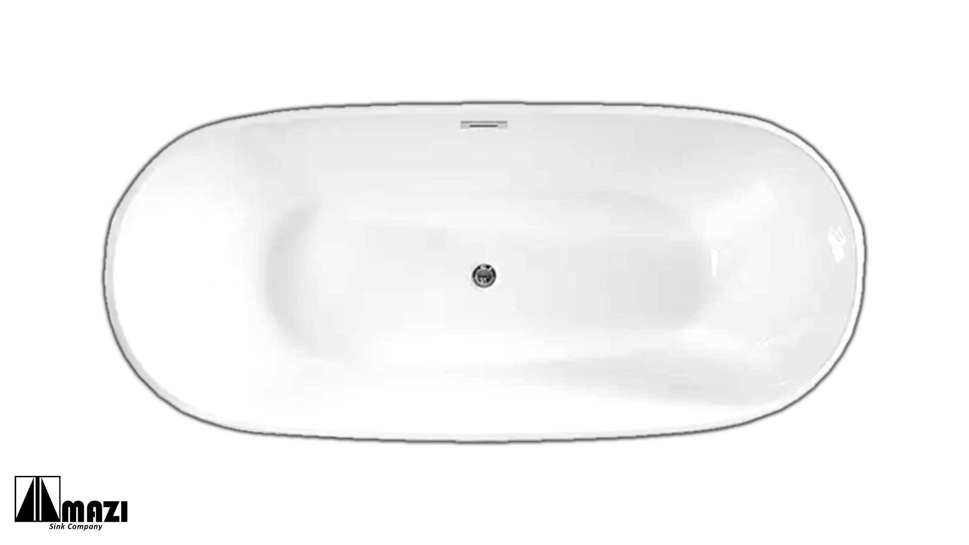 ZeroSink Freestanding Acrylic Soaking Tub 6602 - Premium Gallery View