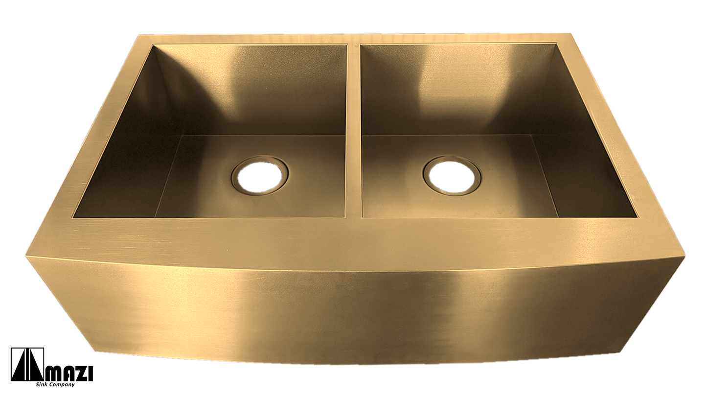 ZeroSink Stainless Steel Handmade Color Kitchen Sink AC2003 - Premium Gallery View