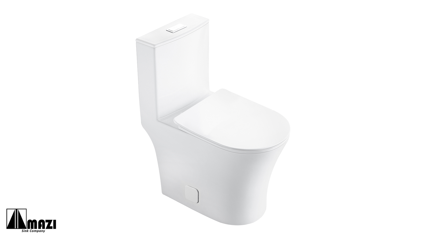 ZeroSink Ceramic Toilet BL-105 - Premium Gallery View