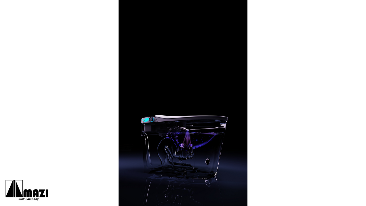 ZeroSink Ceramic Smart Toilet BL-602C - Premium Gallery View