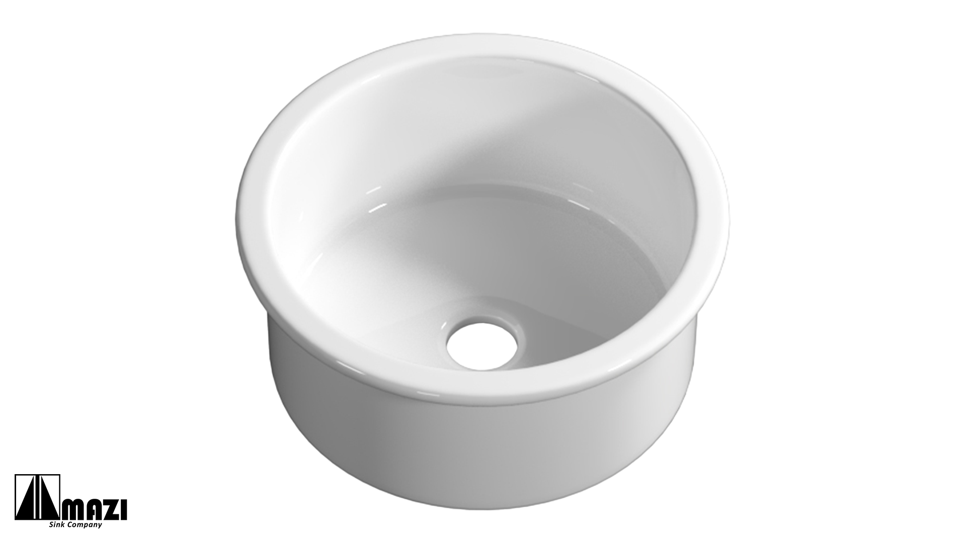 ZeroSink Ceramic Undermount Bar Sink BL1818R Bundle - Premium Gallery View