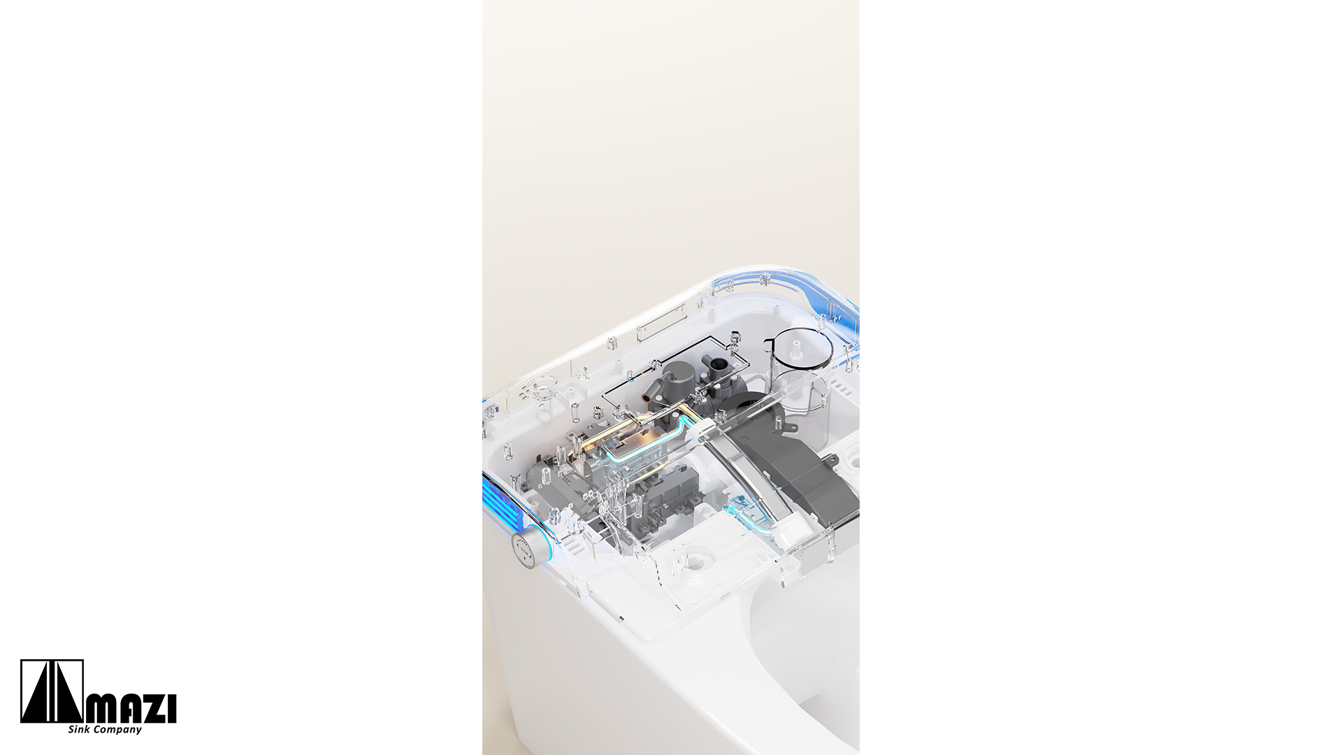 ZeroSink Ceramic Smart Toilet BL-602C - Premium Gallery View