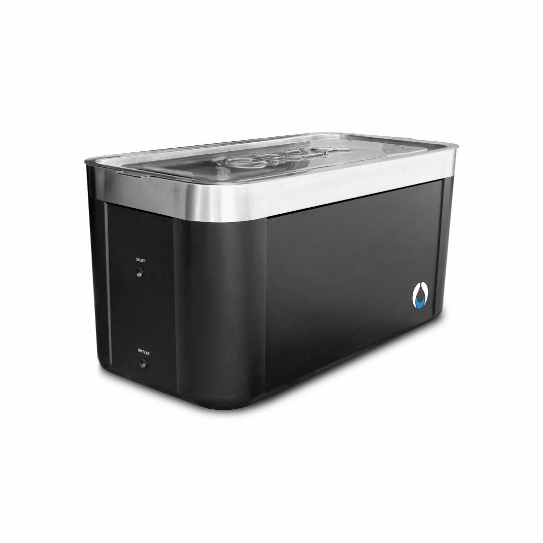 ZeroSink THE TANK - STAINLESS STEEL PLUNGE IN BLACK - Premium Gallery View
