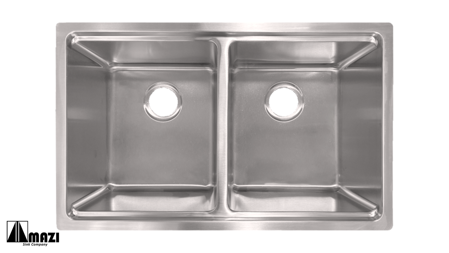 ZeroSink Stainless Steel Workstation Sink DR3119D - Premium Gallery View
