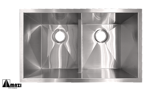ZeroSink Stainless Steel Handmade Kitchen Sink HBELD3219 Bundle - Premium Gallery View