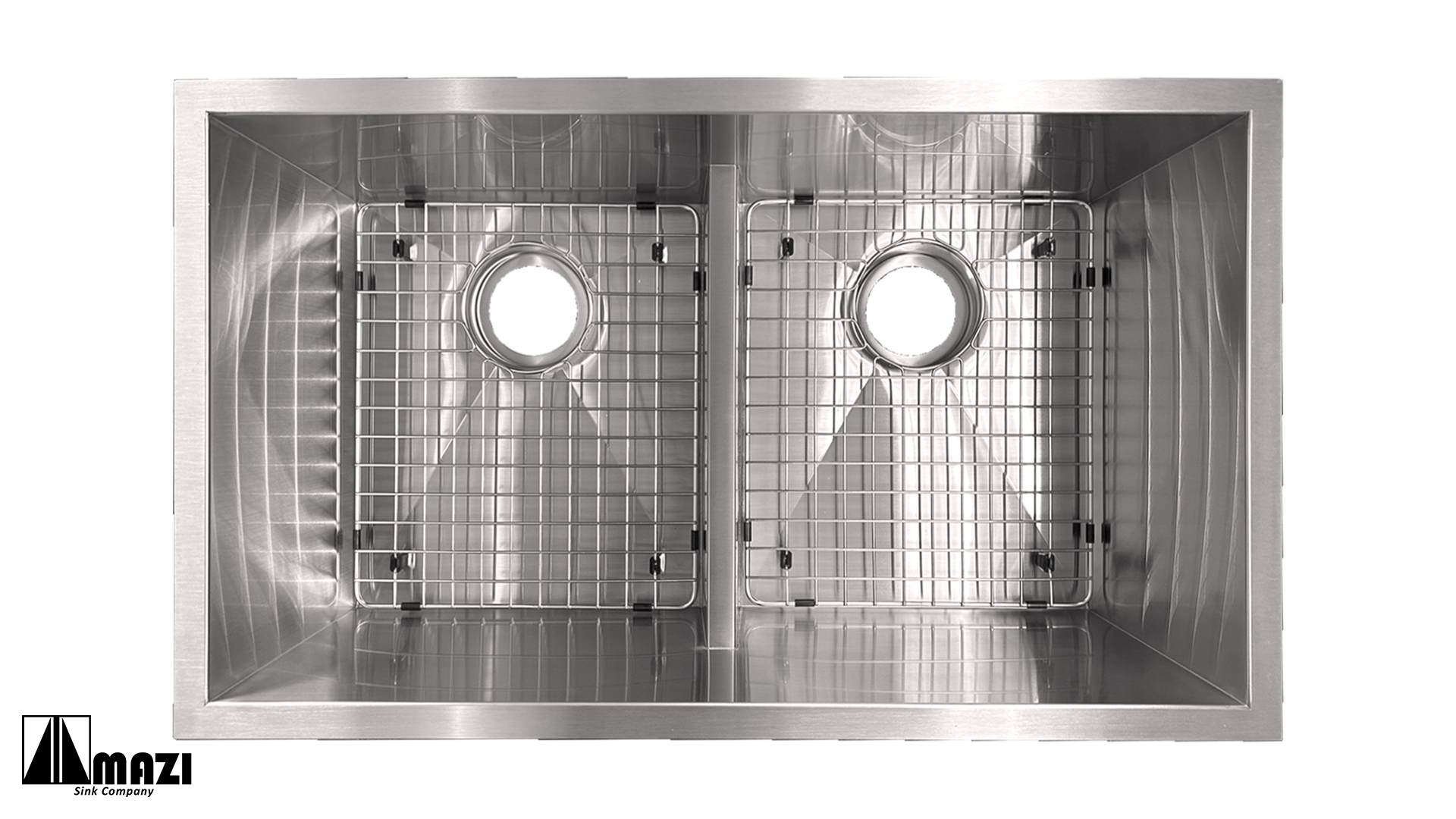 ZeroSink Stainless Steel Handmade Kitchen Sink HBELD3219 Bundle - Premium Gallery View