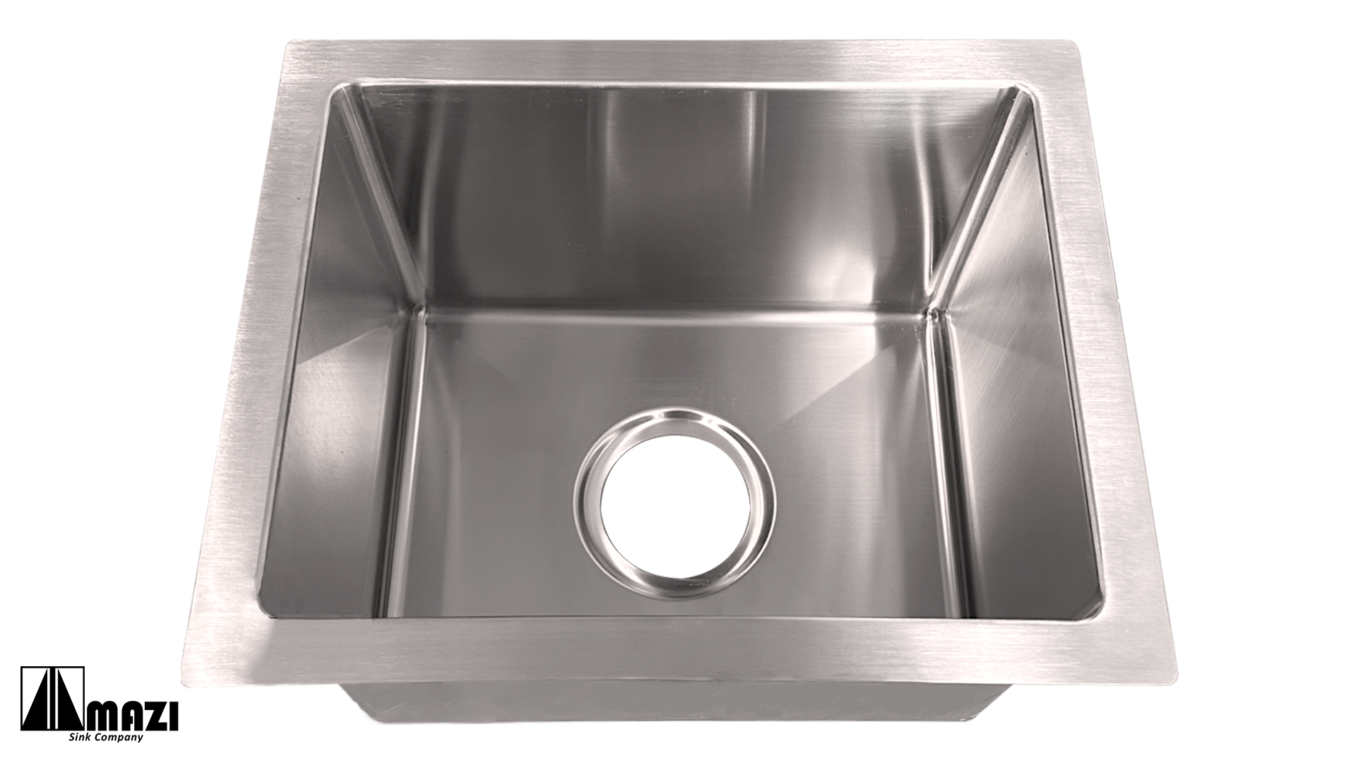 ZeroSink Stainless Steel Handmade Bar Sink HBS1512 - Premium Gallery View