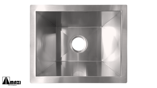ZeroSink Stainless Steel Handmade Bar Sink HBS1512 - Premium Gallery View