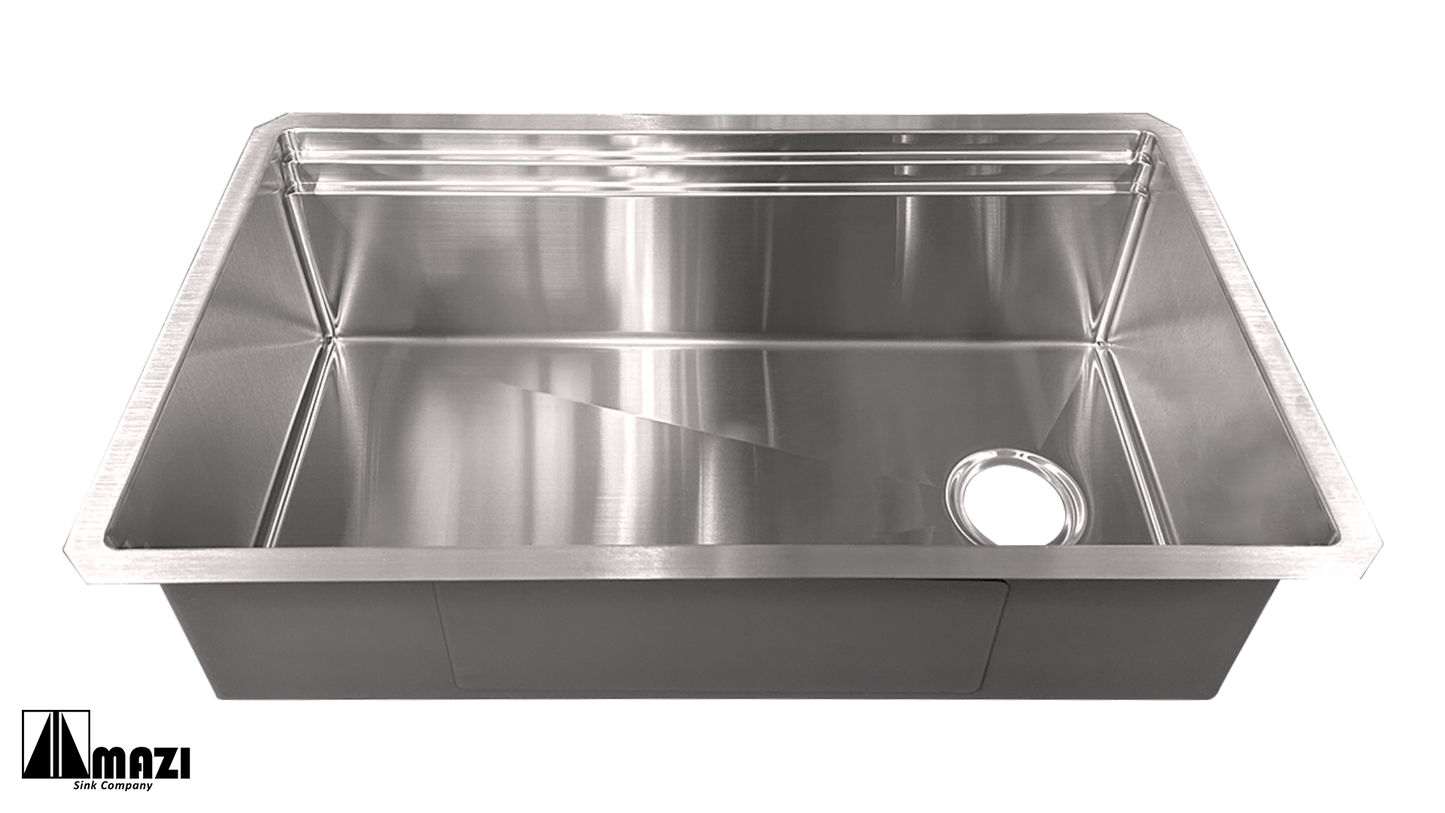 ZeroSink Stainless Steel Workstation Sink UV3319DL - Premium Gallery View