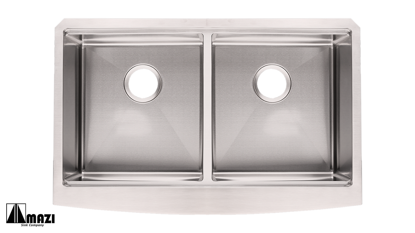 ZeroSink Stainless Steel Workstation Farm Sink LEFD3321 - Premium Gallery View
