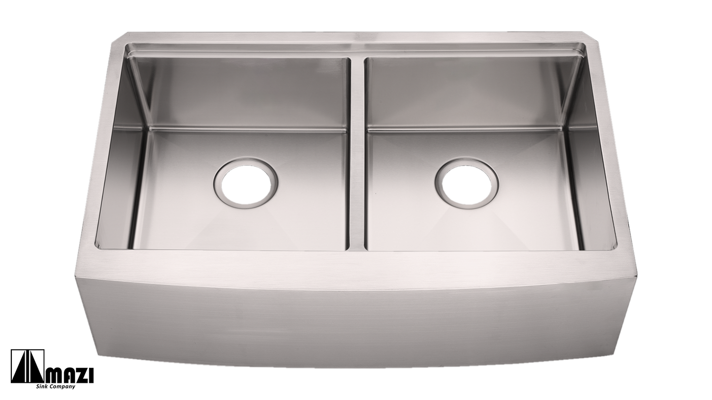ZeroSink Stainless Steel Workstation Farm Sink LEFD3321 - Premium Gallery View
