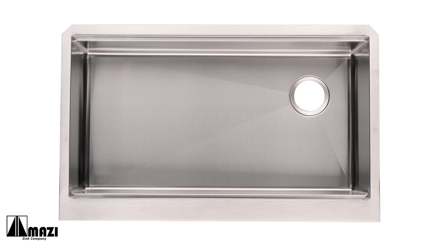 ZeroSink Stainless Steel Workstation Farm Sink LEFS3320 - Premium Gallery View