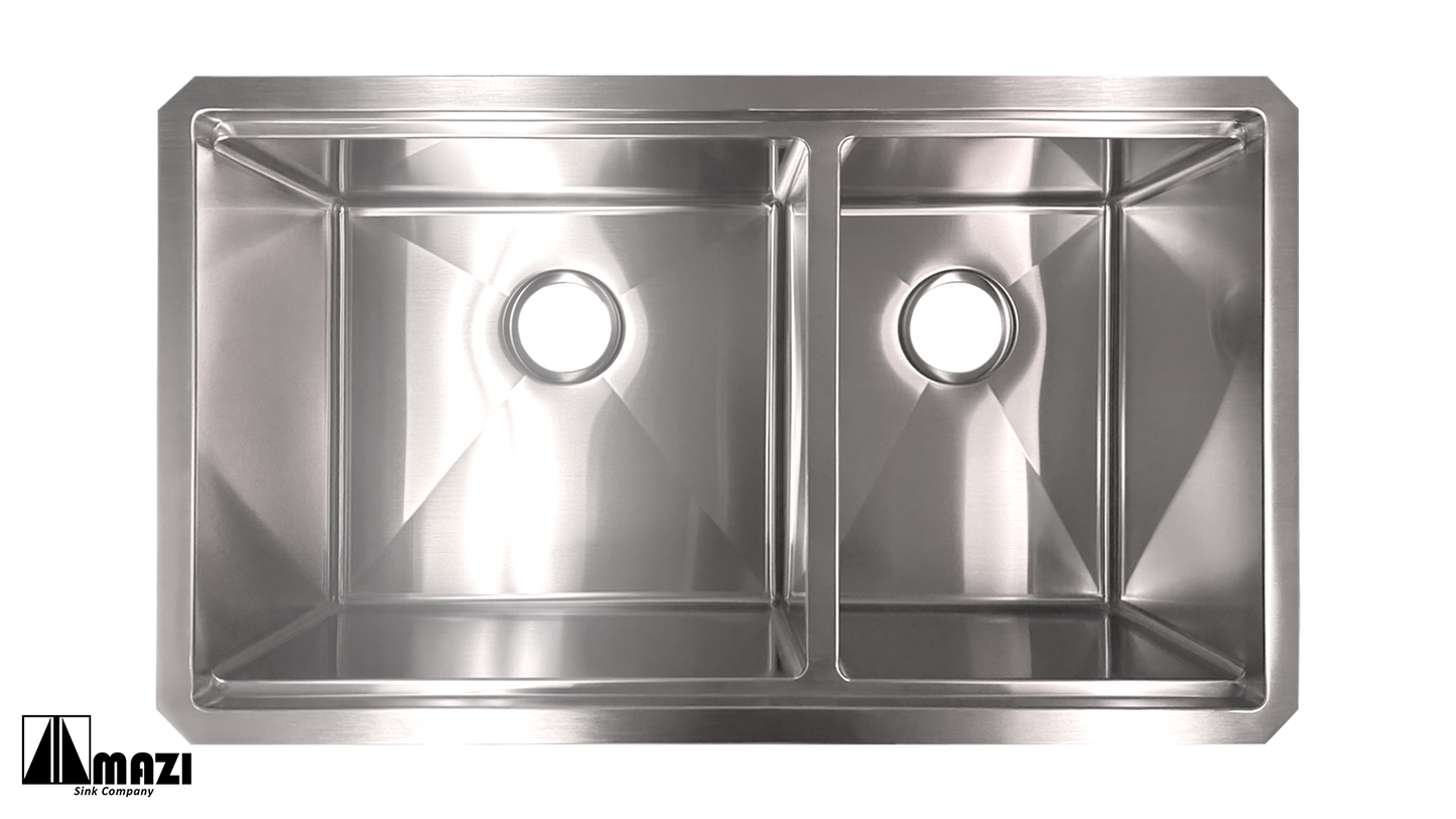 ZeroSink Stainless Steel Workstation Sink LHBO3219 - Premium Gallery View