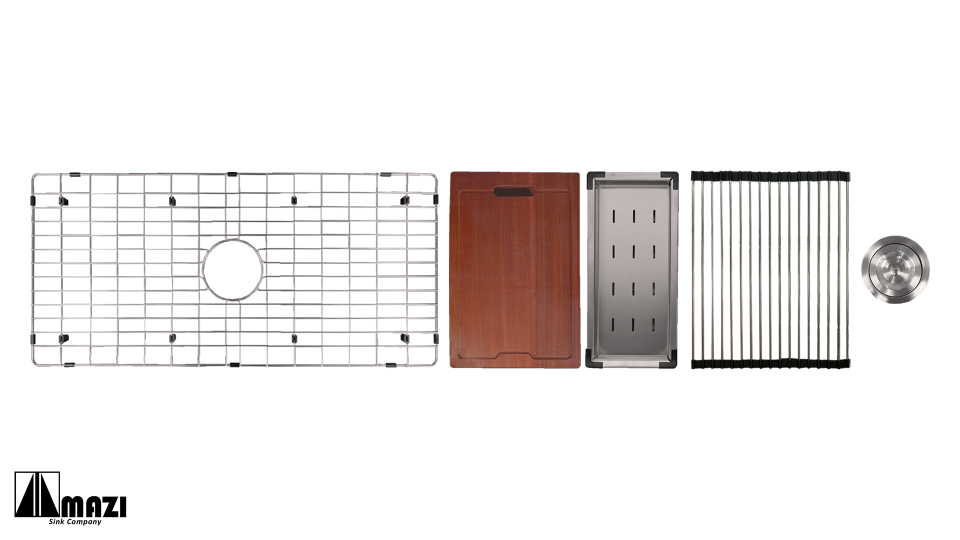 ZeroSink Stainless Steel Workstation Sink LHBS3619 - Premium Gallery View