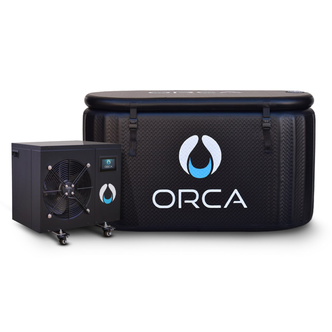ZeroSink COLD PLUNGE - THE MIGALOO IN BLACK & 1HP CHILLER (INDOOR/OUTDOOR) - Premium Gallery View