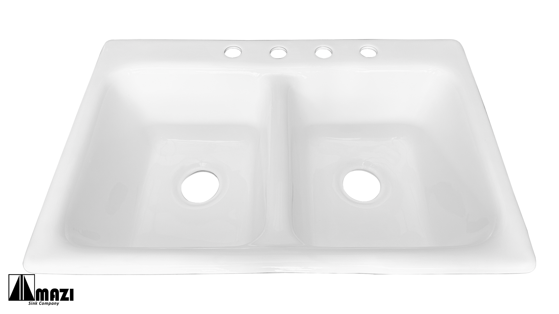ZeroSink Cast Iron Kitchen Sink NH6004 - Premium Gallery View