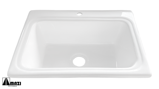 ZeroSink Cast Iron Kitchen Sink NH6007 - Premium Gallery View
