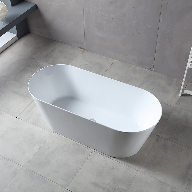 ZeroSink Freestanding Acrylic Soaking Tub TW-6611 - Premium Gallery View