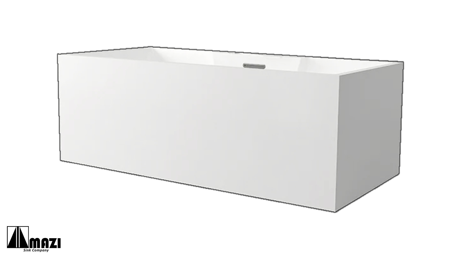 ZeroSink Freestanding Acrylic Soaking Tub TW-6635 - Premium Gallery View