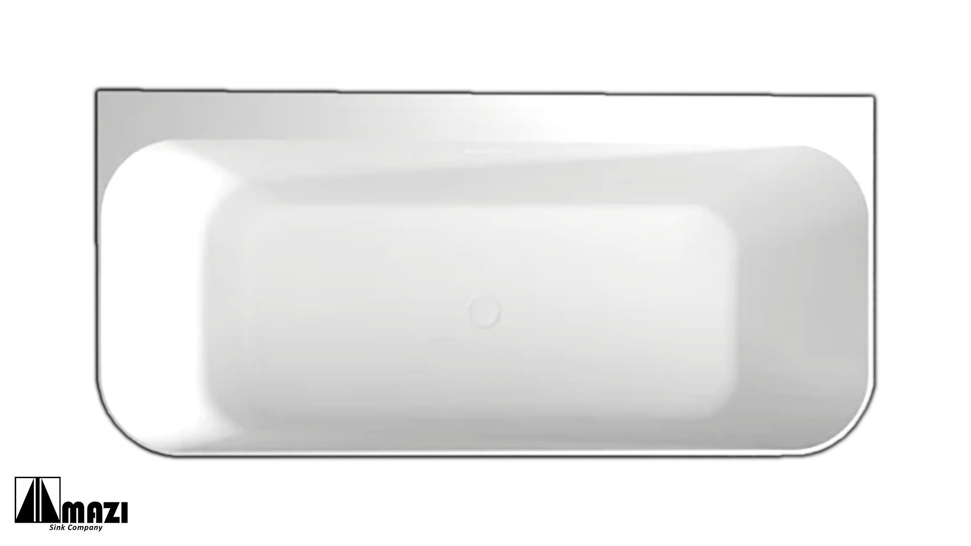 ZeroSink Freestanding Acrylic Soaking Tub TW-7609 - Premium Gallery View
