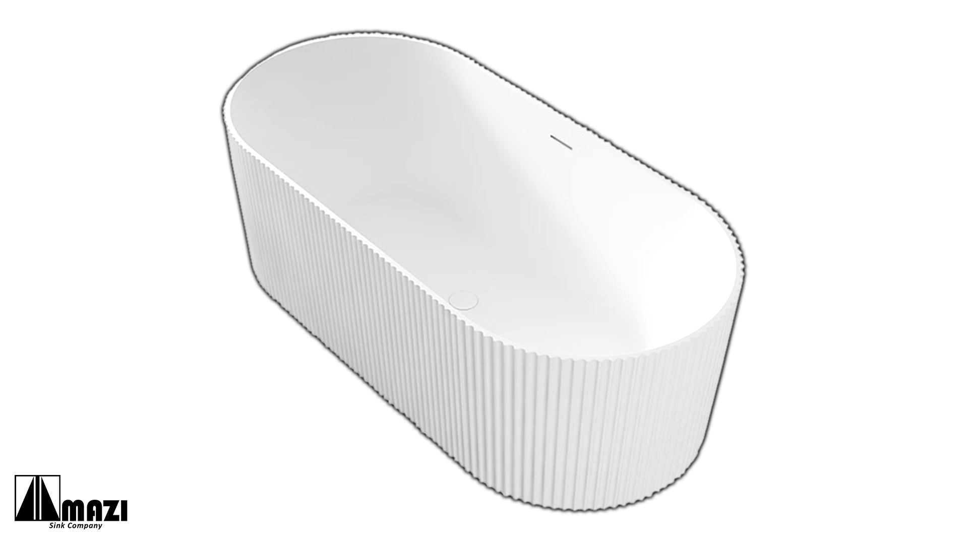 ZeroSink Freestanding Acrylic Soaking Tub TW-7681 - Premium Gallery View