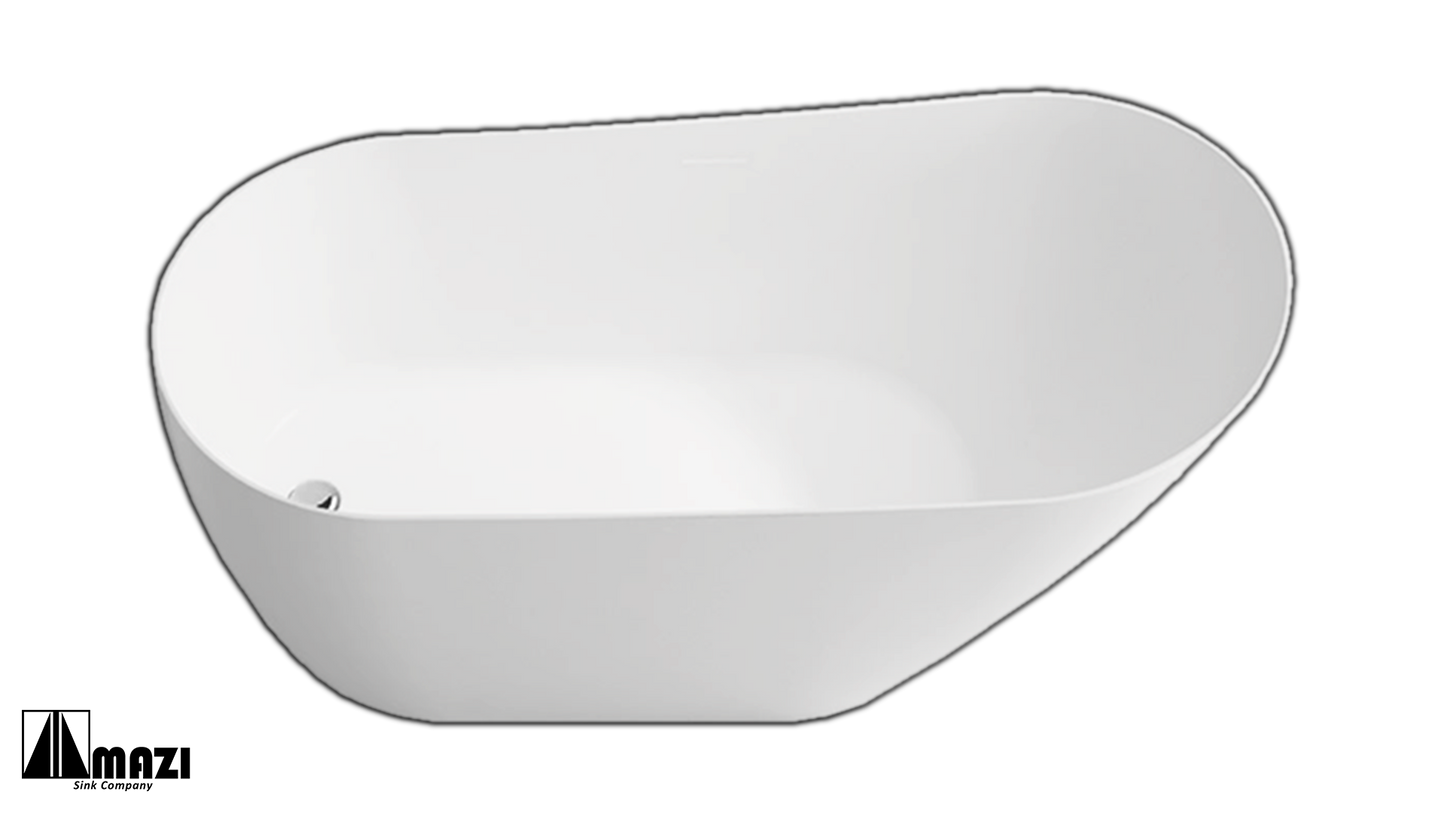 ZeroSink Freestanding Acrylic Soaking Tub TW-7728 - Premium Gallery View