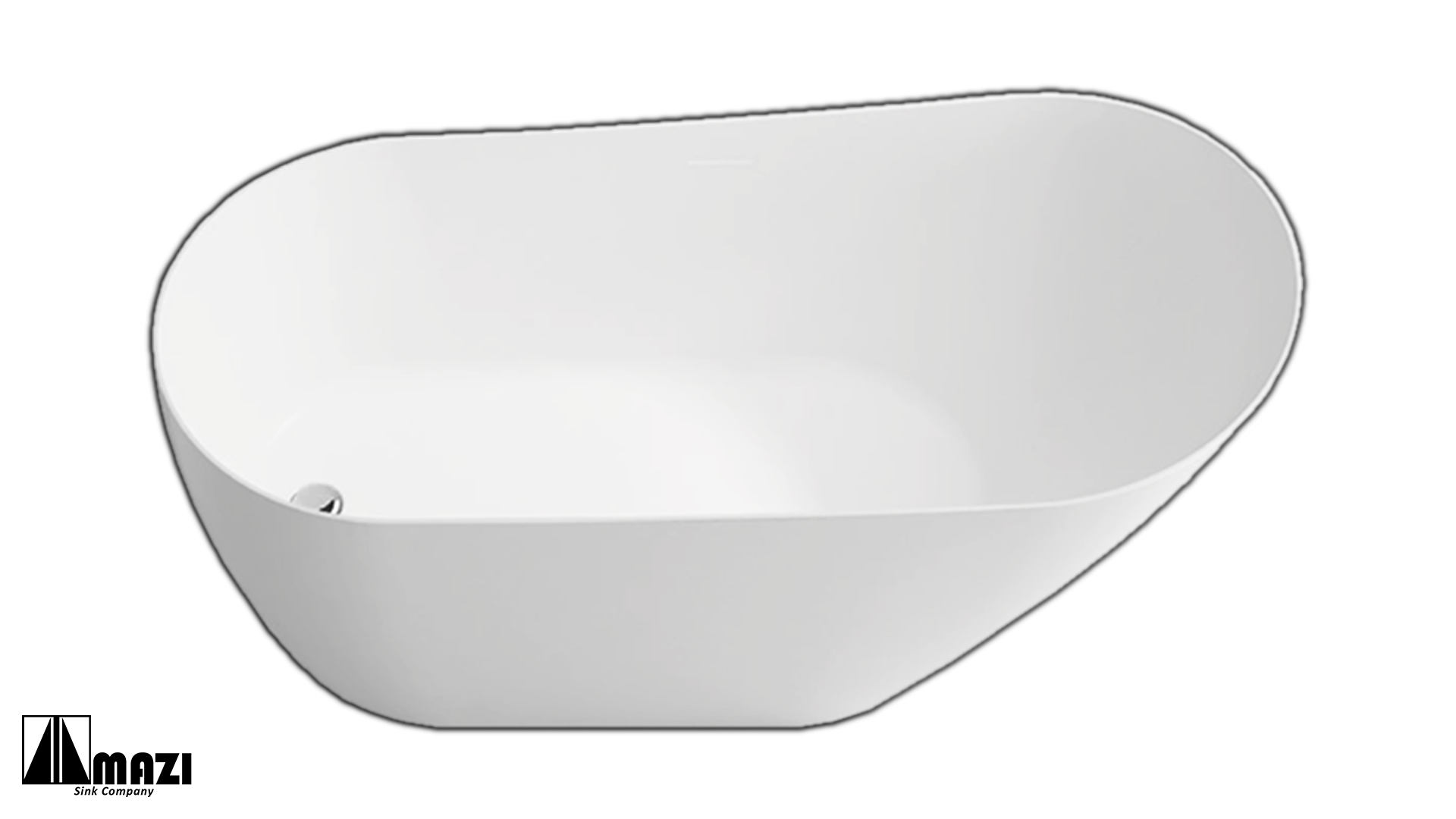 ZeroSink Freestanding Acrylic Soaking Tub TW-7728 - Premium Gallery View