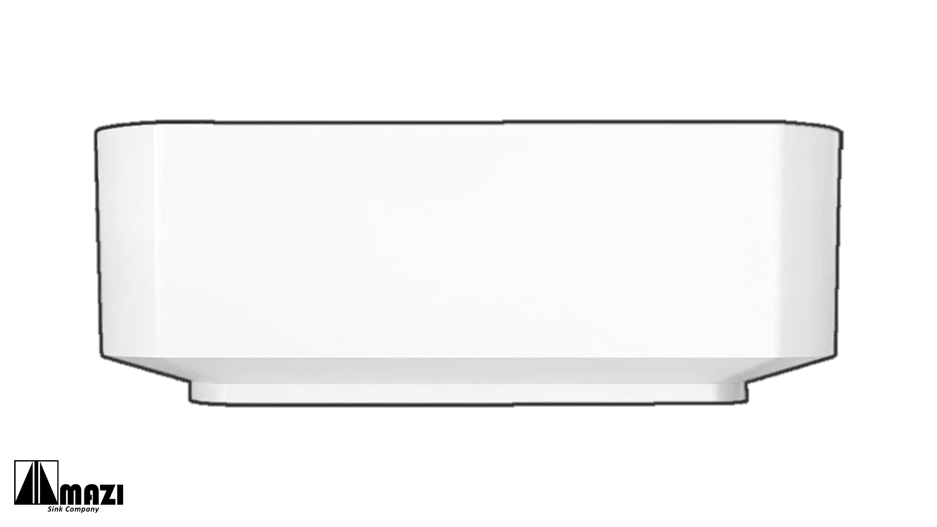 ZeroSink Freestanding Acrylic Soaking Tub TW-7761 - Premium Gallery View