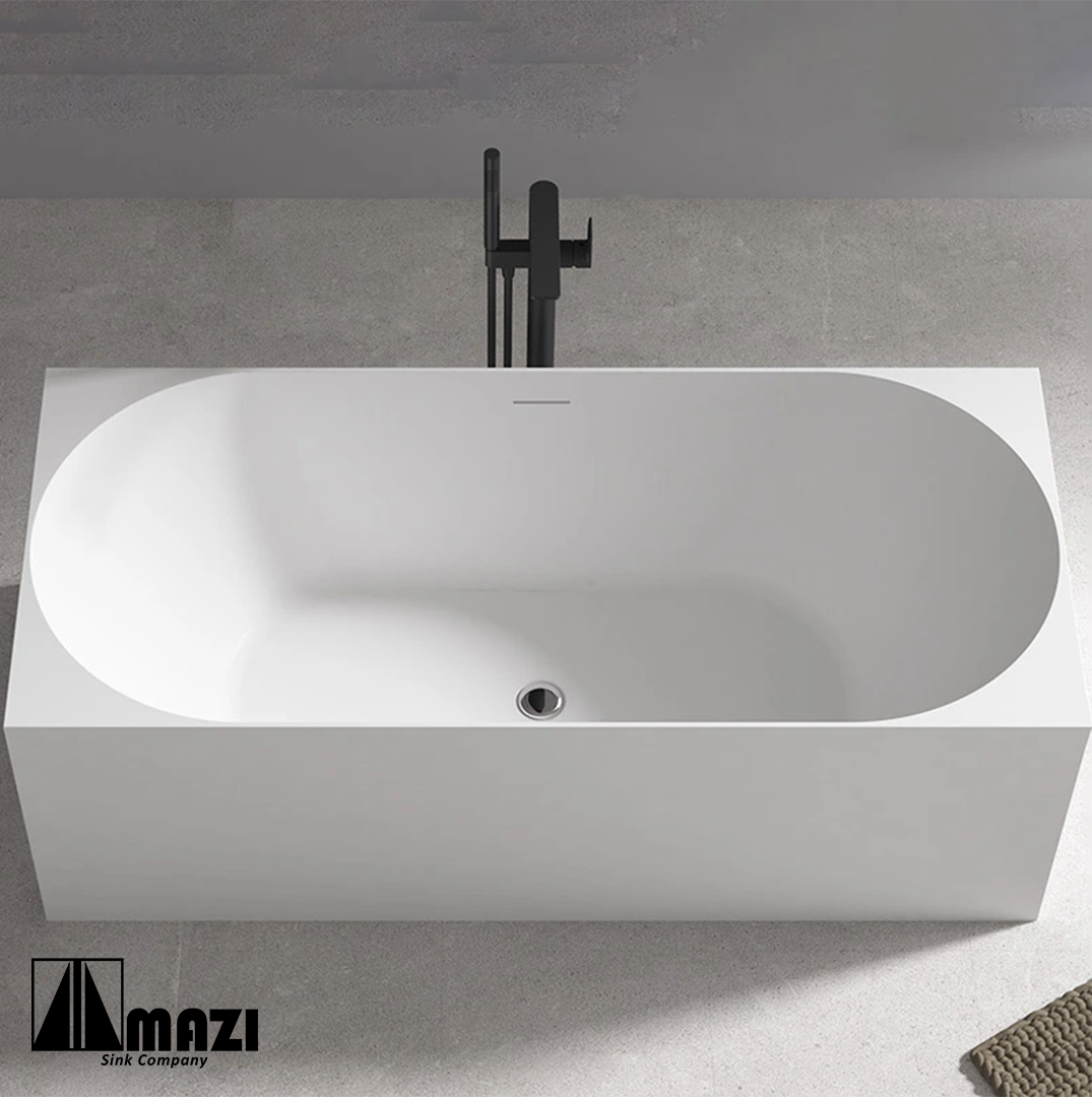 ZeroSink Freestanding Acrylic Soaking Tub TW-7785 - Premium Gallery View