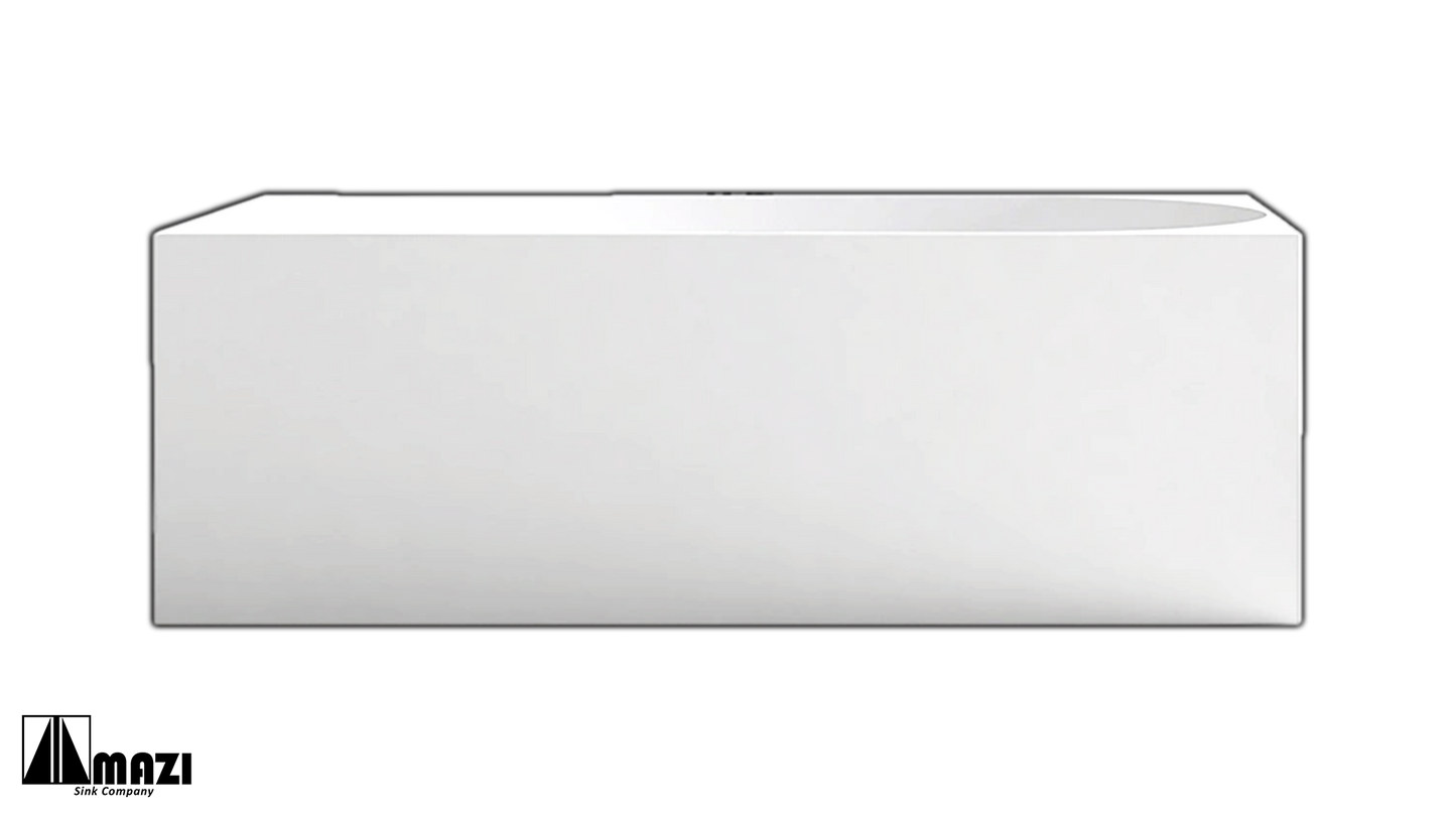 ZeroSink Freestanding Acrylic Soaking Tub TW-7785 - Premium Gallery View