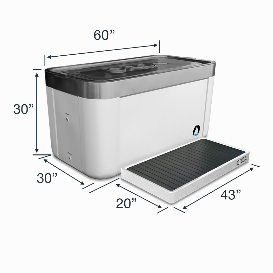 ZeroSink THE TANK - STAINLESS STEEL PLUNGE IN WHITE - Premium Gallery View