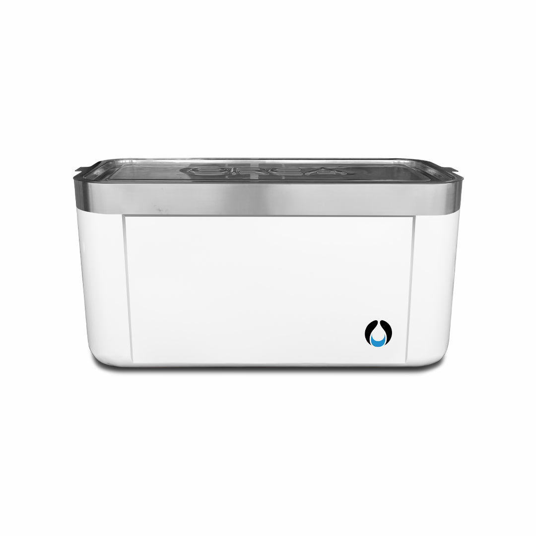 ZeroSink THE TANK - STAINLESS STEEL PLUNGE IN WHITE - Premium Gallery View