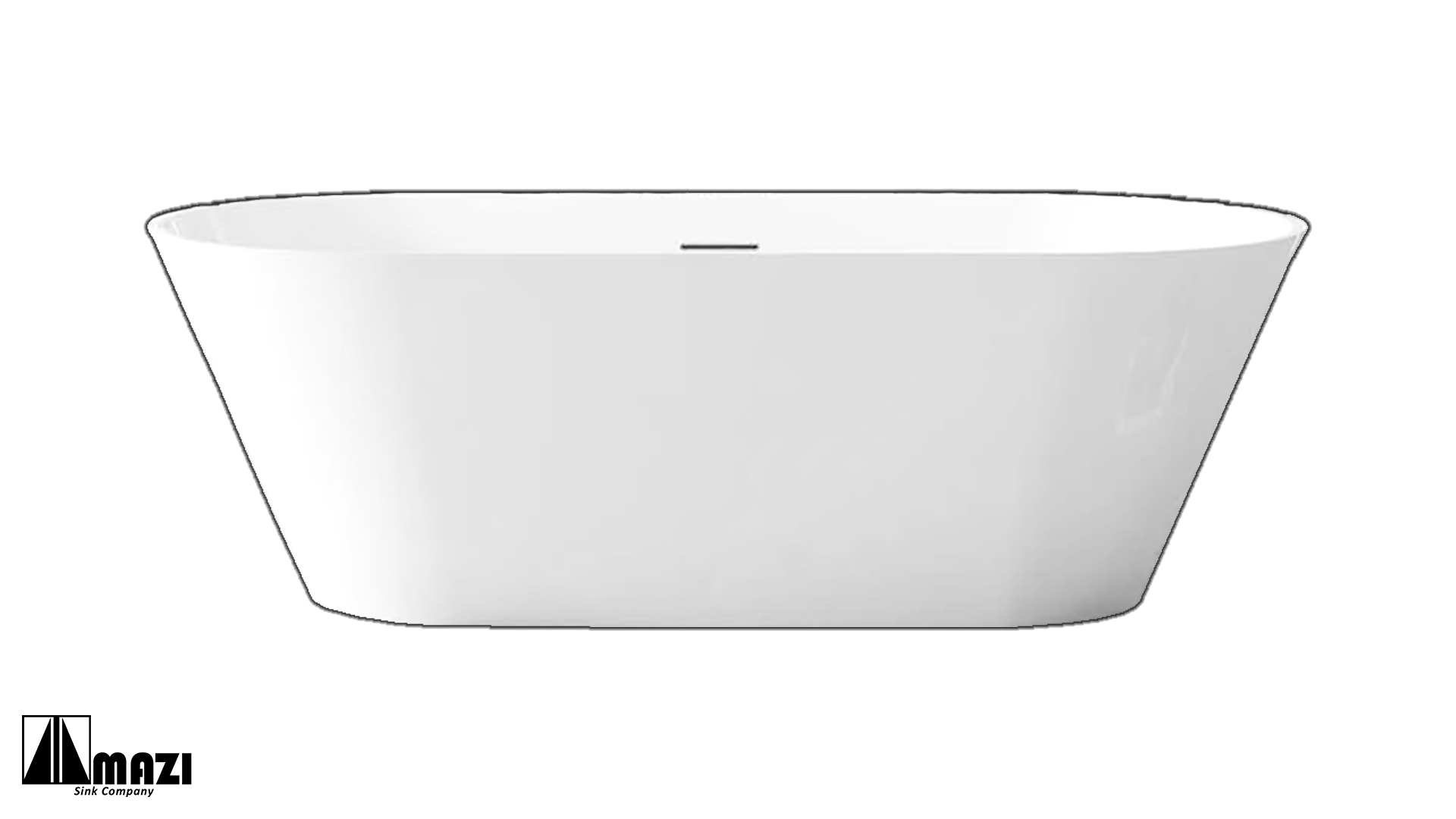 ZeroSink Freestanding Acrylic Soaking Tub XA-211 - Premium Gallery View