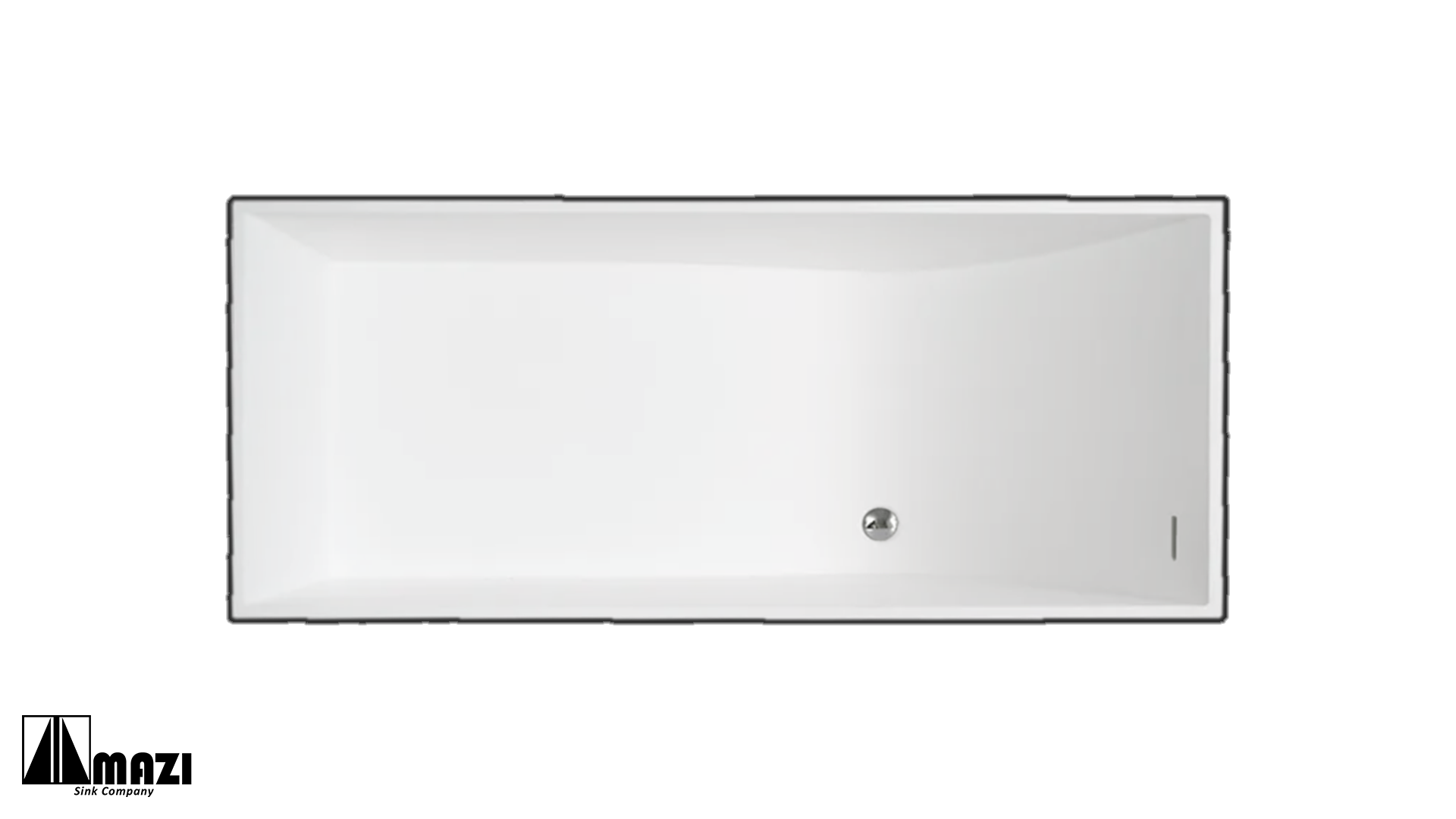 ZeroSink Freestanding Solid Surface Soaking Tub HX-8872 - Premium Gallery View
