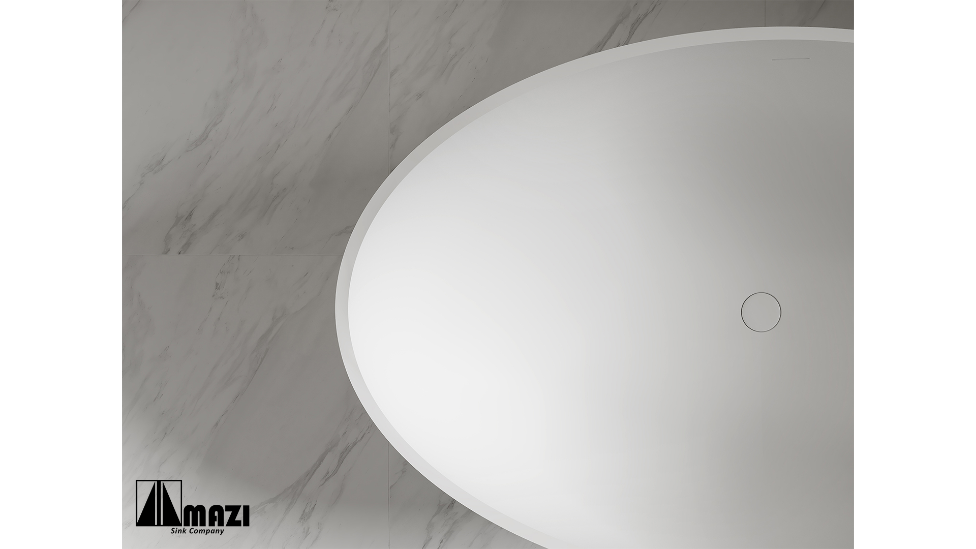 ZeroSink Freestanding Solid Surface Soaking Tub XA-8819 - Premium Gallery View