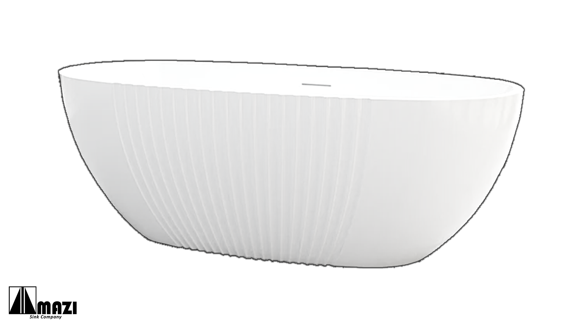 ZeroSink Freestanding Acrylic Soaking Tub XY-5007 - Premium Gallery View