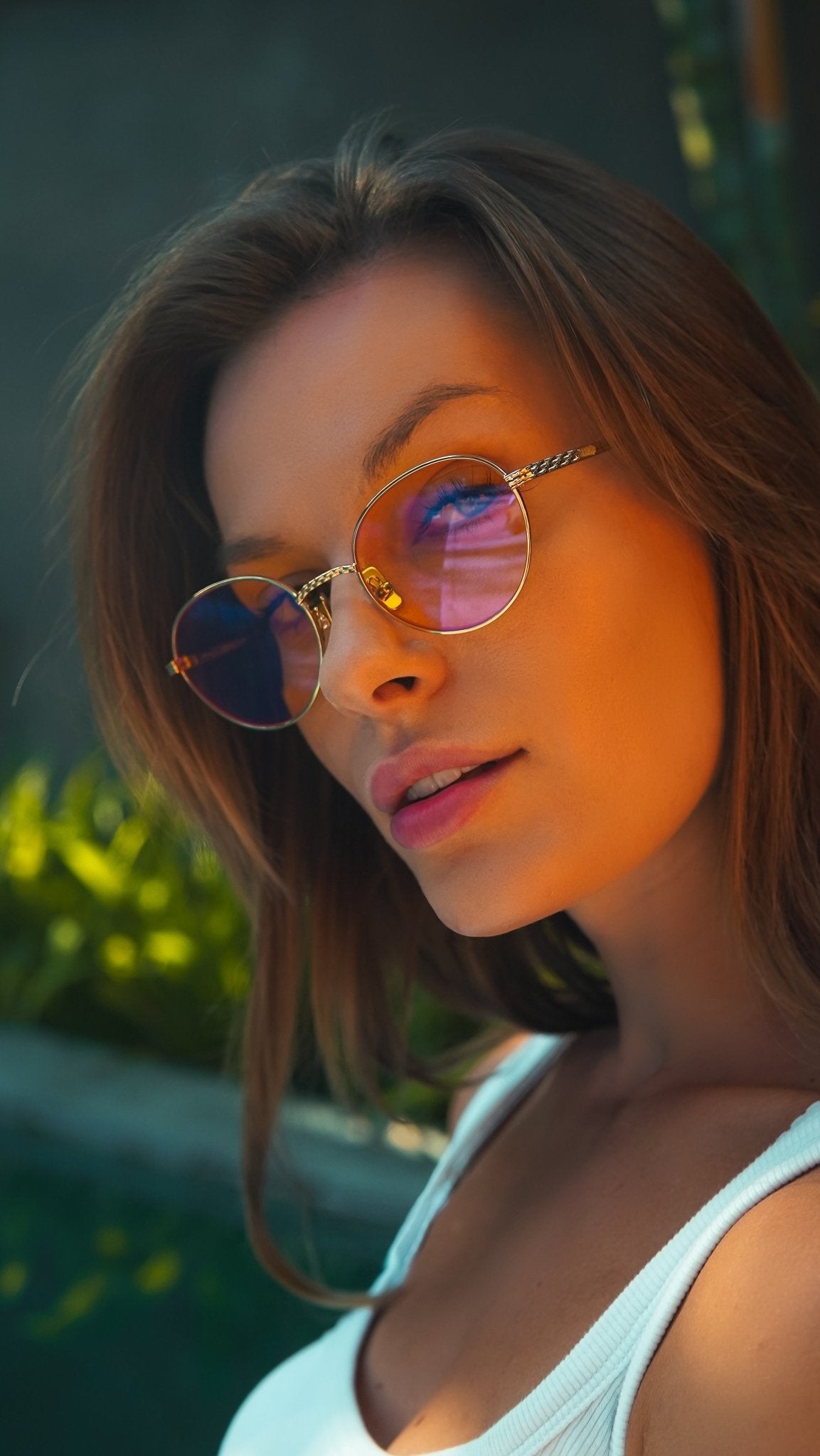 ZeroSink Athena 24K Gold Plated Blue Light Blocking Glasses - Premium Gallery View