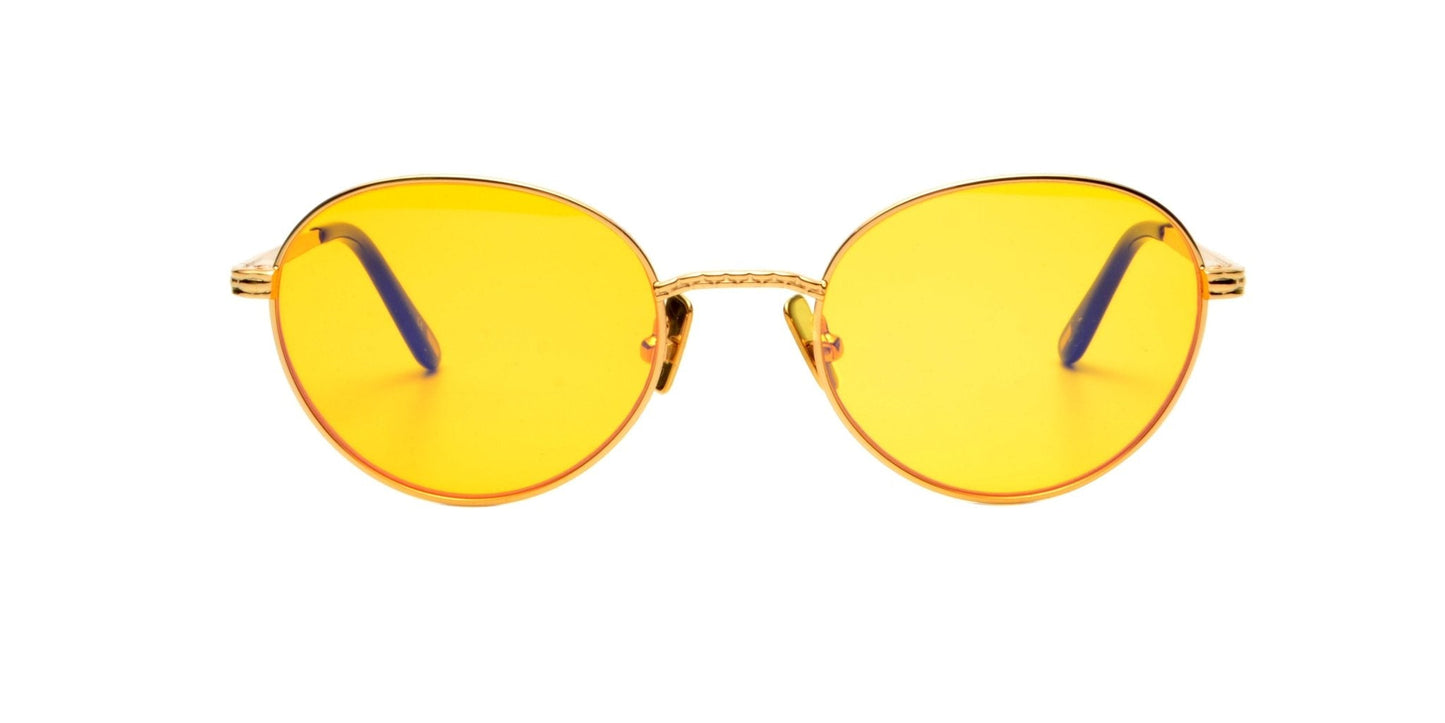 ZeroSink Athena 24K Gold Plated Blue Light Blocking Glasses - Premium Gallery View