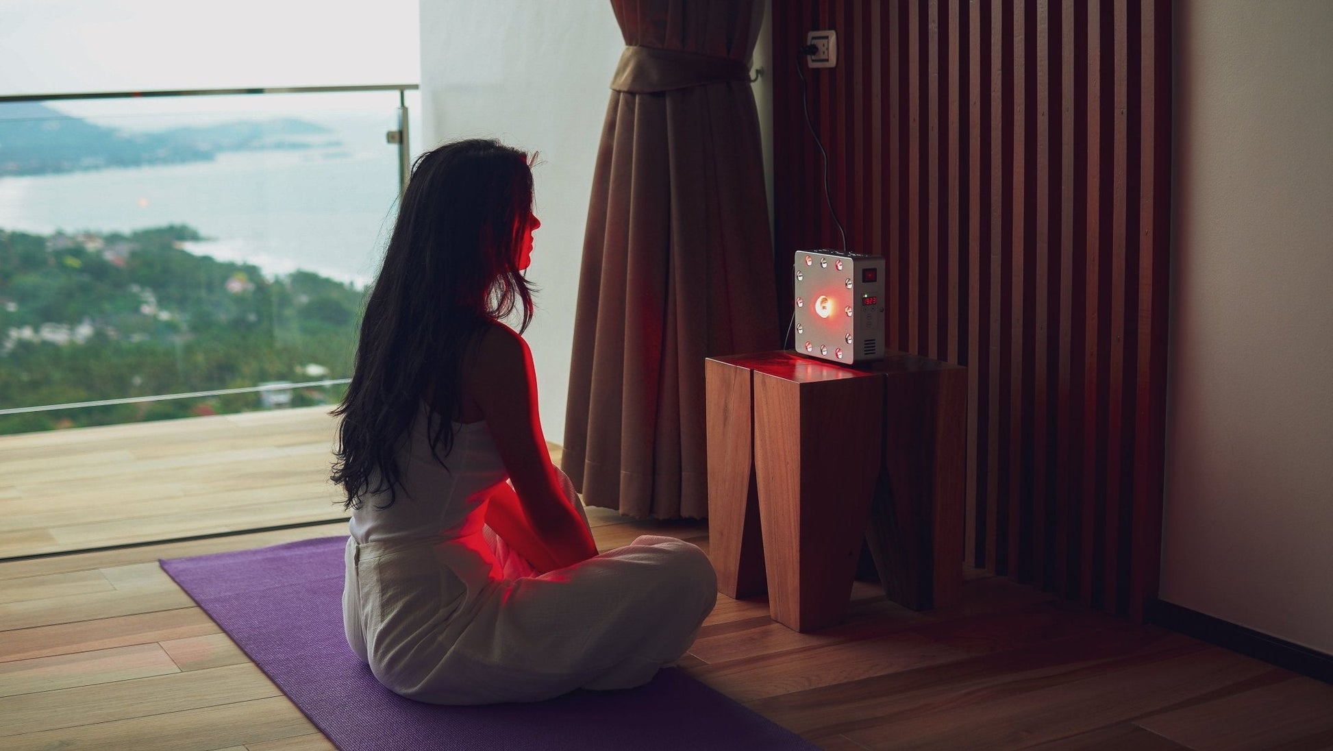 ZeroSink Firewave Compact Red Light Therapy Device - Premium Gallery View